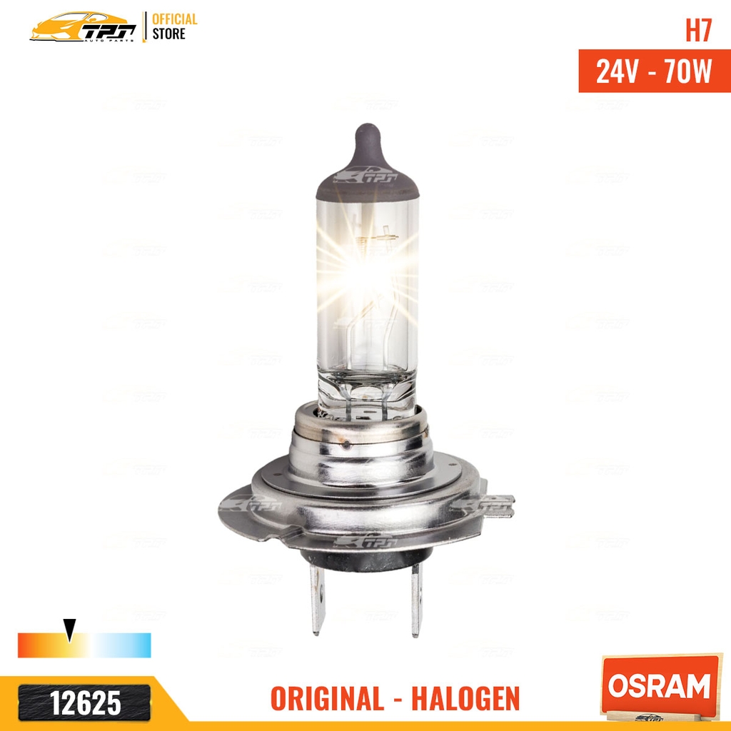 6421501B Bóng Đèn Halogen Tiêu Chuẩn H7 [24V - 70W] Vĩ = 1c OSRAM - Germany