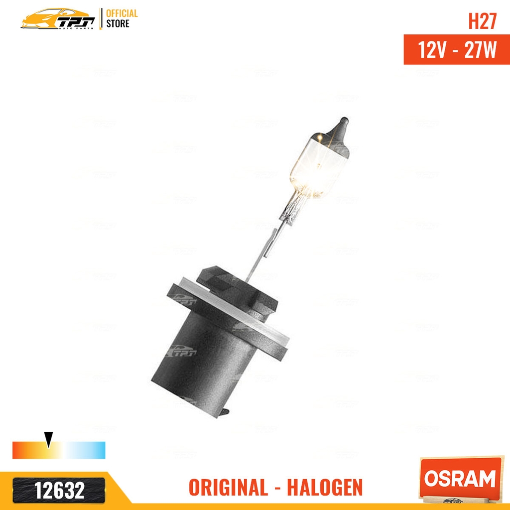 880 Bóng Đèn Halogen Tiêu Chuẩn 880 H27 Chân Thẳng [12V - 27W] Hộp = 1c OSRAM - Germany