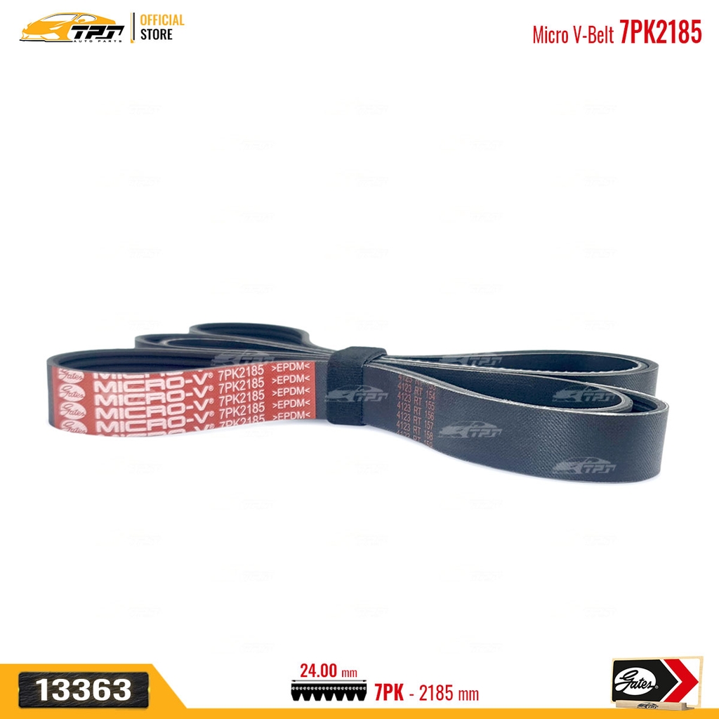 7PK2185 Dây Curoa Tổng Honda ACCORD 2.0 08-11 (56992-R60-U02) Hàng GATES - Usa