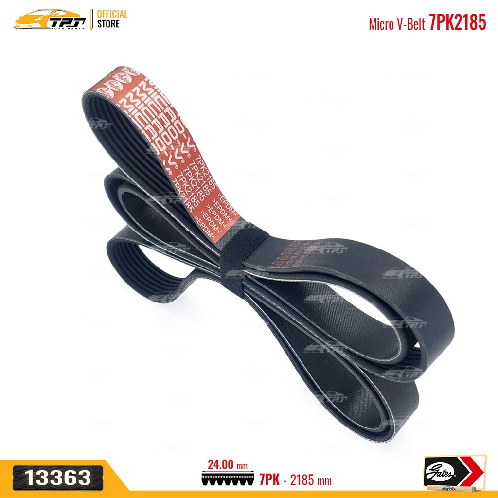 7PK2185 Dây Curoa Tổng Honda ACCORD 2.0 08-11 (56992-R60-U02) Hàng GATES - Usa