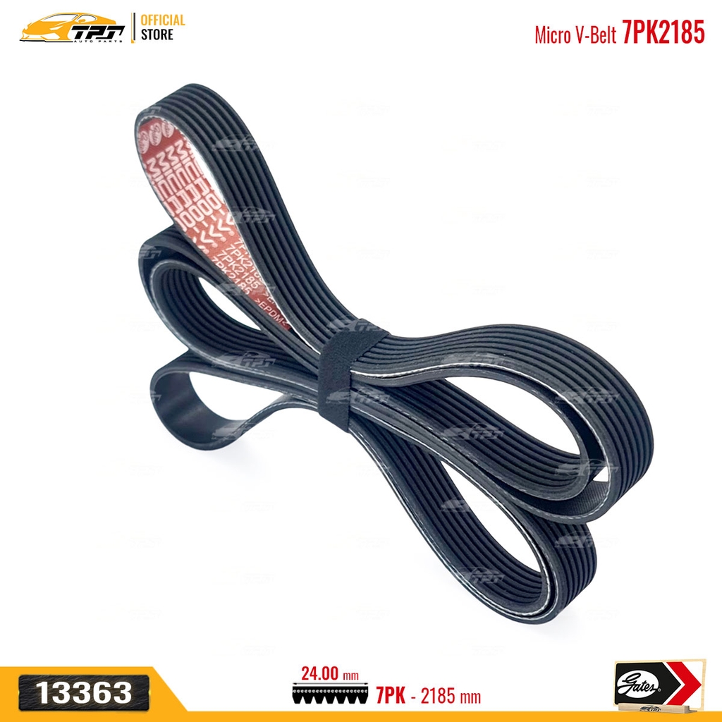 7PK2185 Dây Curoa Tổng Honda ACCORD 2.0 08-11 (56992-R60-U02) Hàng GATES - Usa