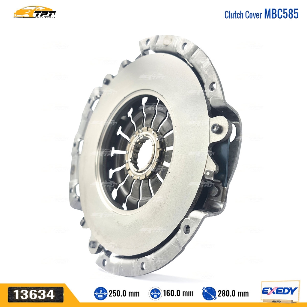 MBC585 Mâm Ép Mitsubishi PAJERO (Mâm mặt trời) 4M40 G674 - 4M40T - 6G74 [250 - 160] Exedy