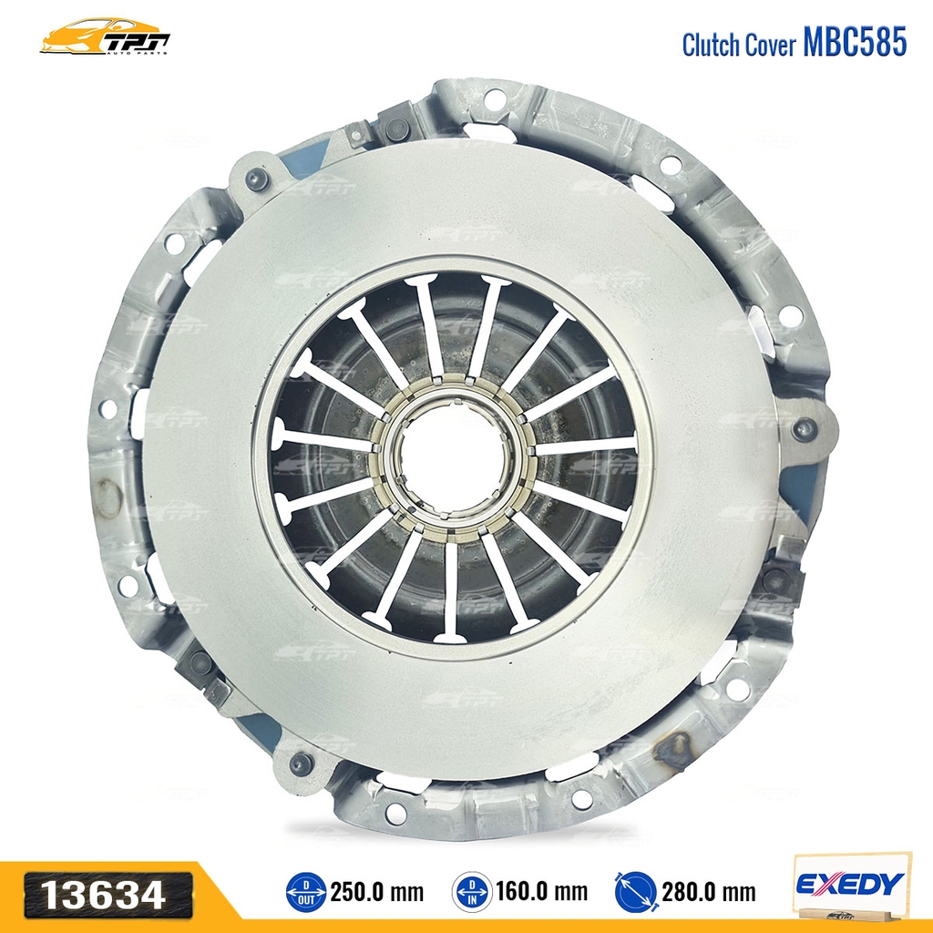 MBC585 Mâm Ép Mitsubishi PAJERO (Mâm mặt trời) 4M40 G674 - 4M40T - 6G74 [250 - 160] Exedy