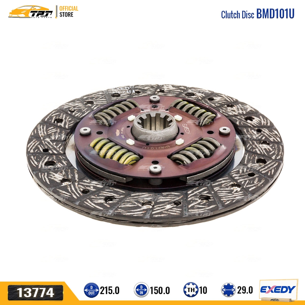 BMD101U Lá Côn [215-150-10R-29] Exedy