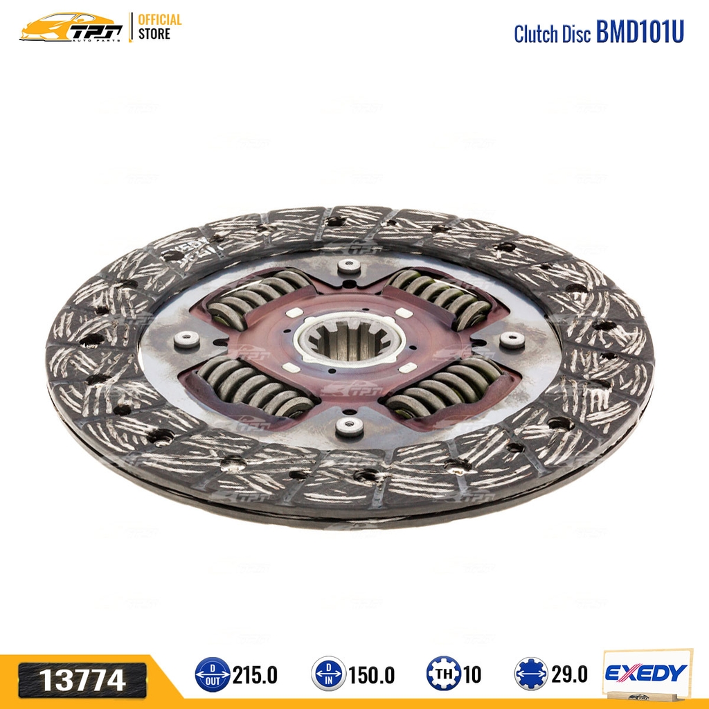 BMD101U Lá Côn [215-150-10R-29] Exedy