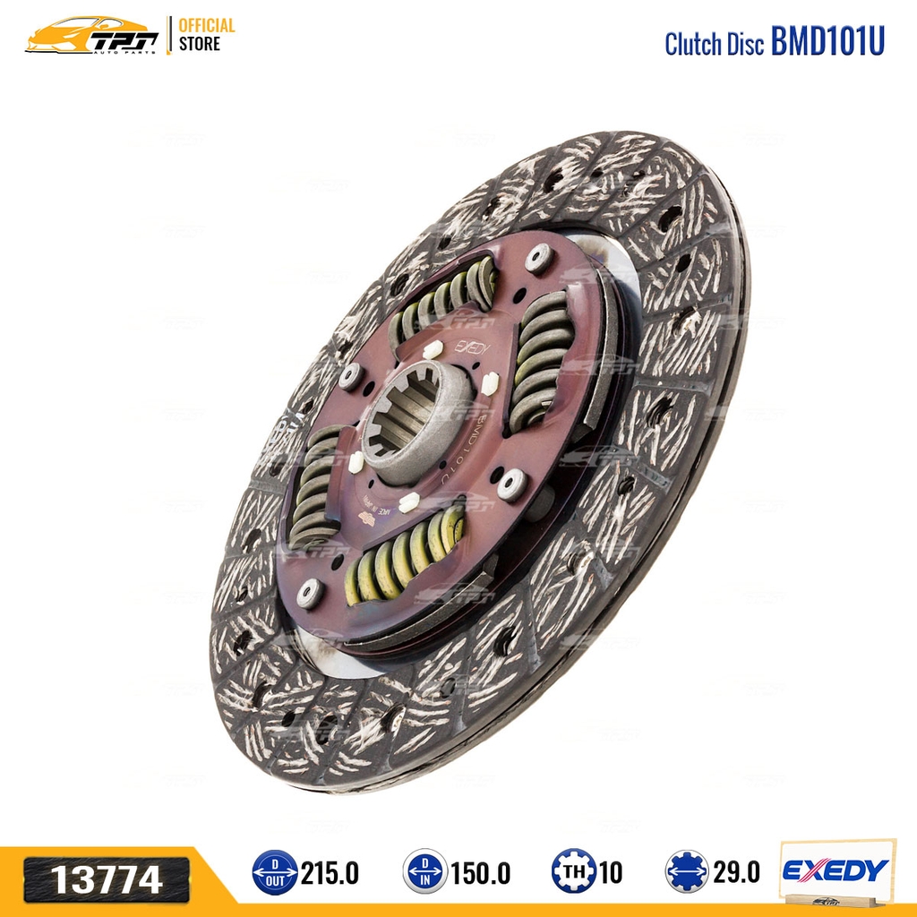 BMD101U Lá Côn [215-150-10R-29] Exedy