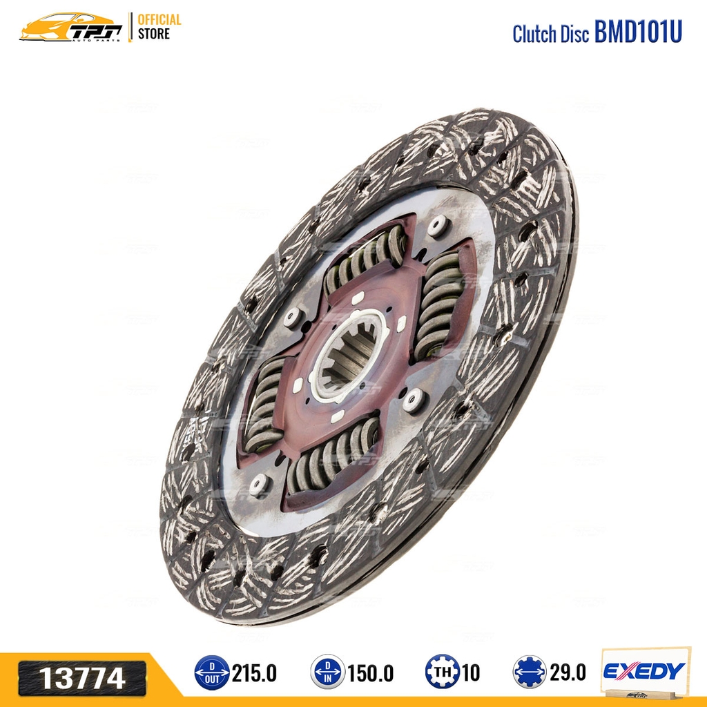 BMD101U Lá Côn [215-150-10R-29] Exedy