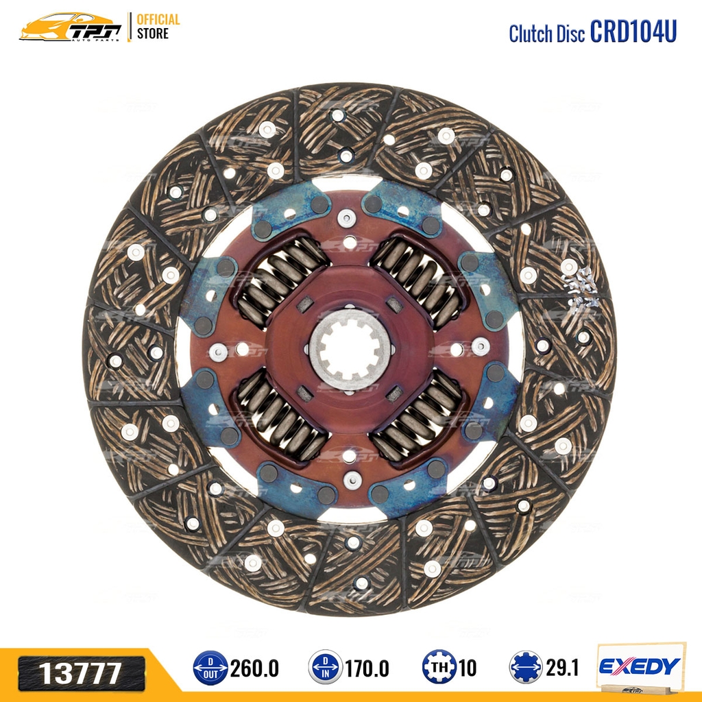 CRD104U Lá Côn [260-170-10R-29.1] Exedy