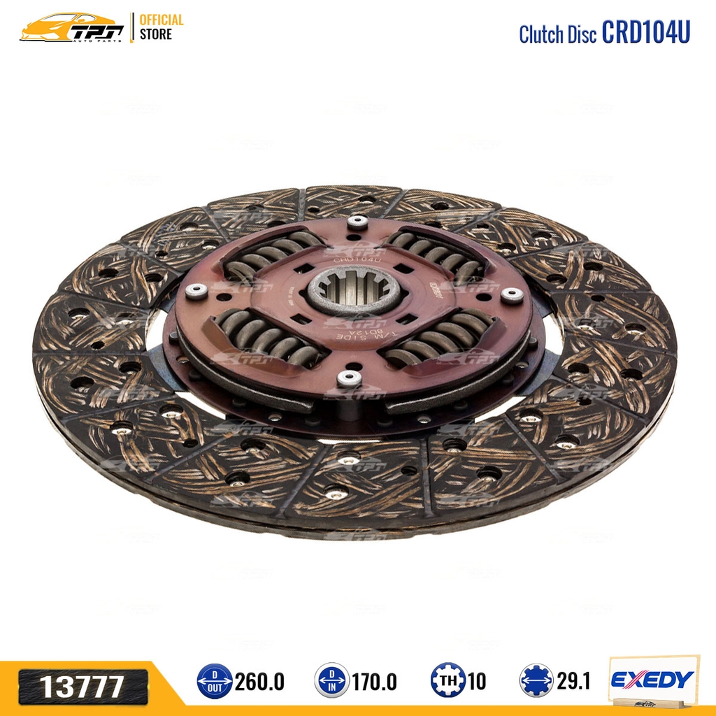 CRD104U Lá Côn [260-170-10R-29.1] Exedy