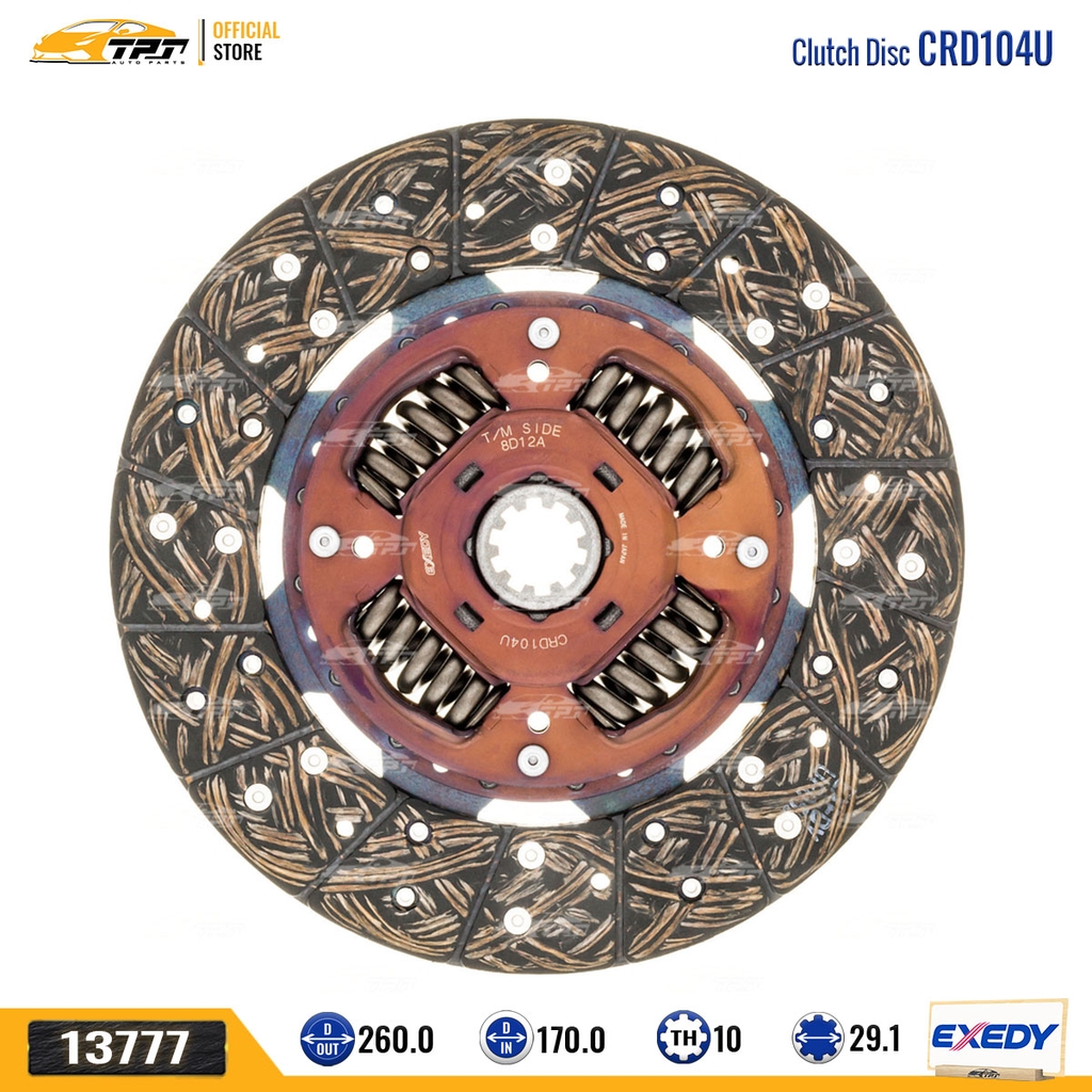 CRD104U Lá Côn [260-170-10R-29.1] Exedy