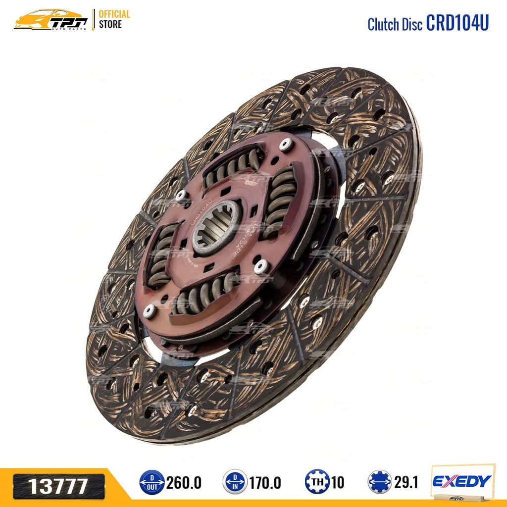 CRD104U Lá Côn [260-170-10R-29.1] Exedy
