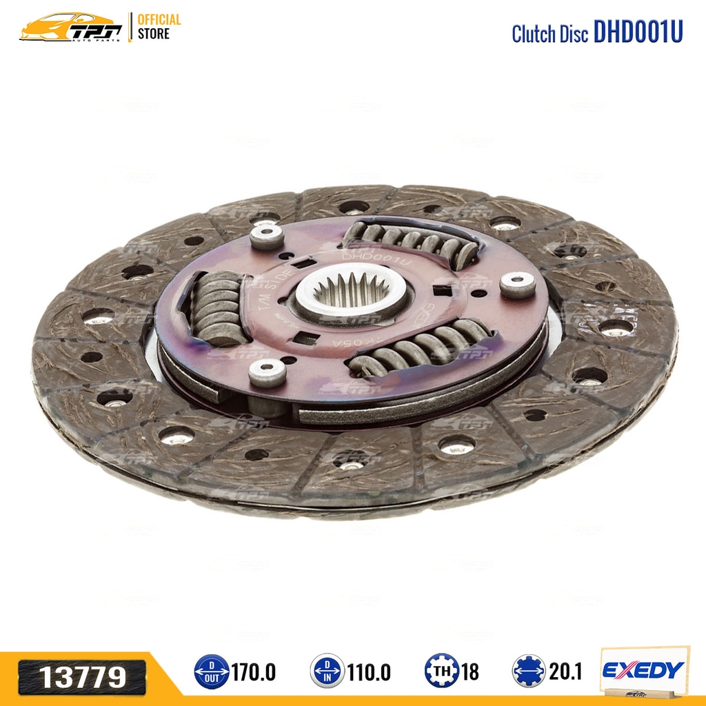 DHD001U Lá Côn [170-110-18R-20.1] Exedy
