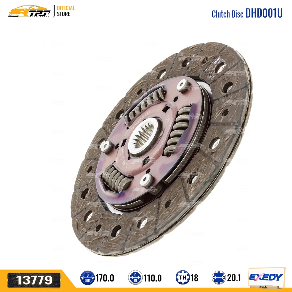 DHD001U Lá Côn [170-110-18R-20.1] Exedy