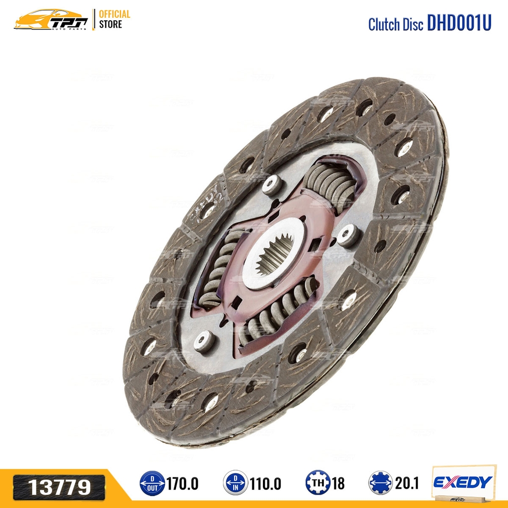 DHD001U Lá Côn [170-110-18R-20.1] Exedy