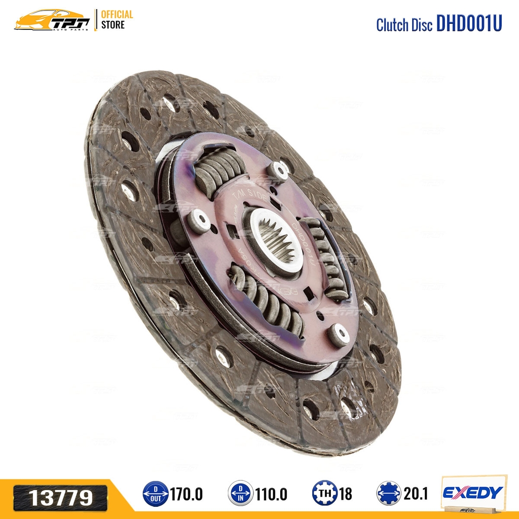 DHD001U Lá Côn [170-110-18R-20.1] Exedy