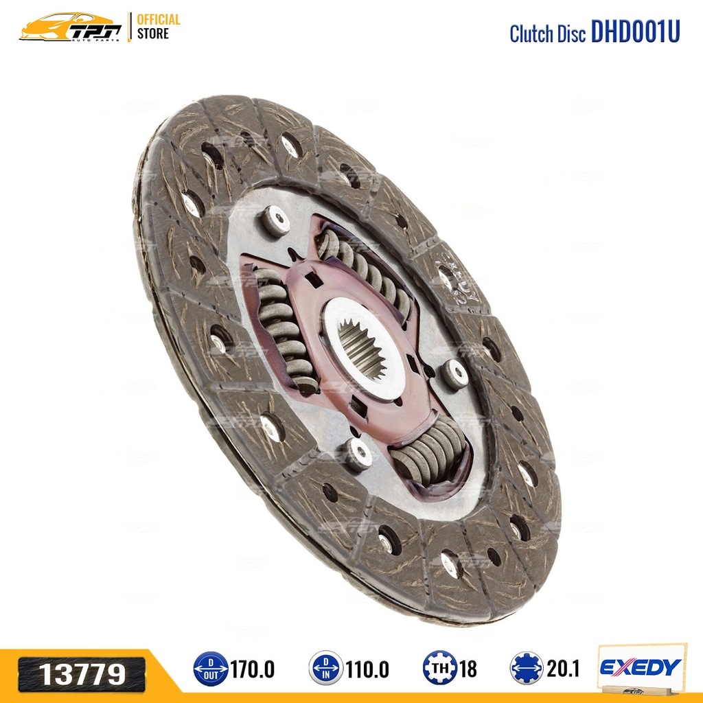 DHD001U Lá Côn [170-110-18R-20.1] Exedy