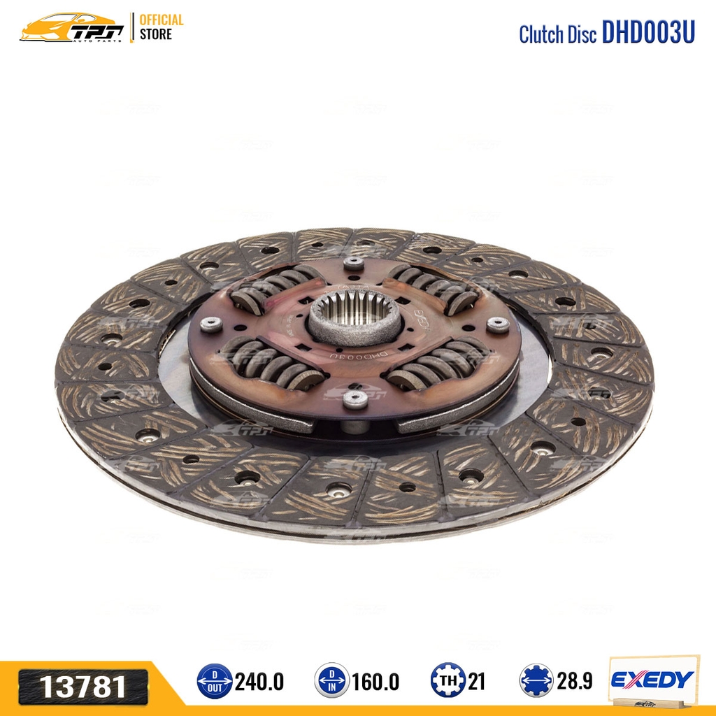 DHD003U Lá Côn [240-160-21R-28.9] Exedy