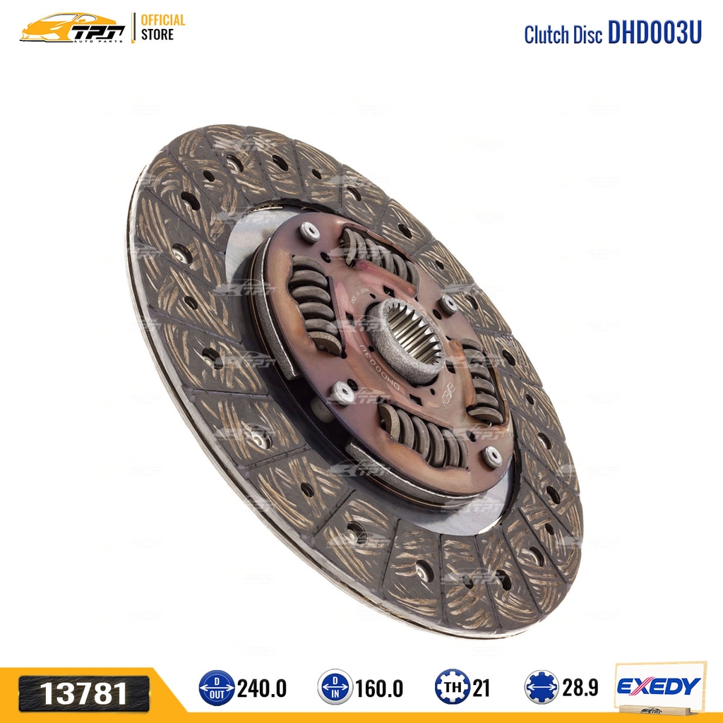 DHD003U Lá Côn [240-160-21R-28.9] Exedy