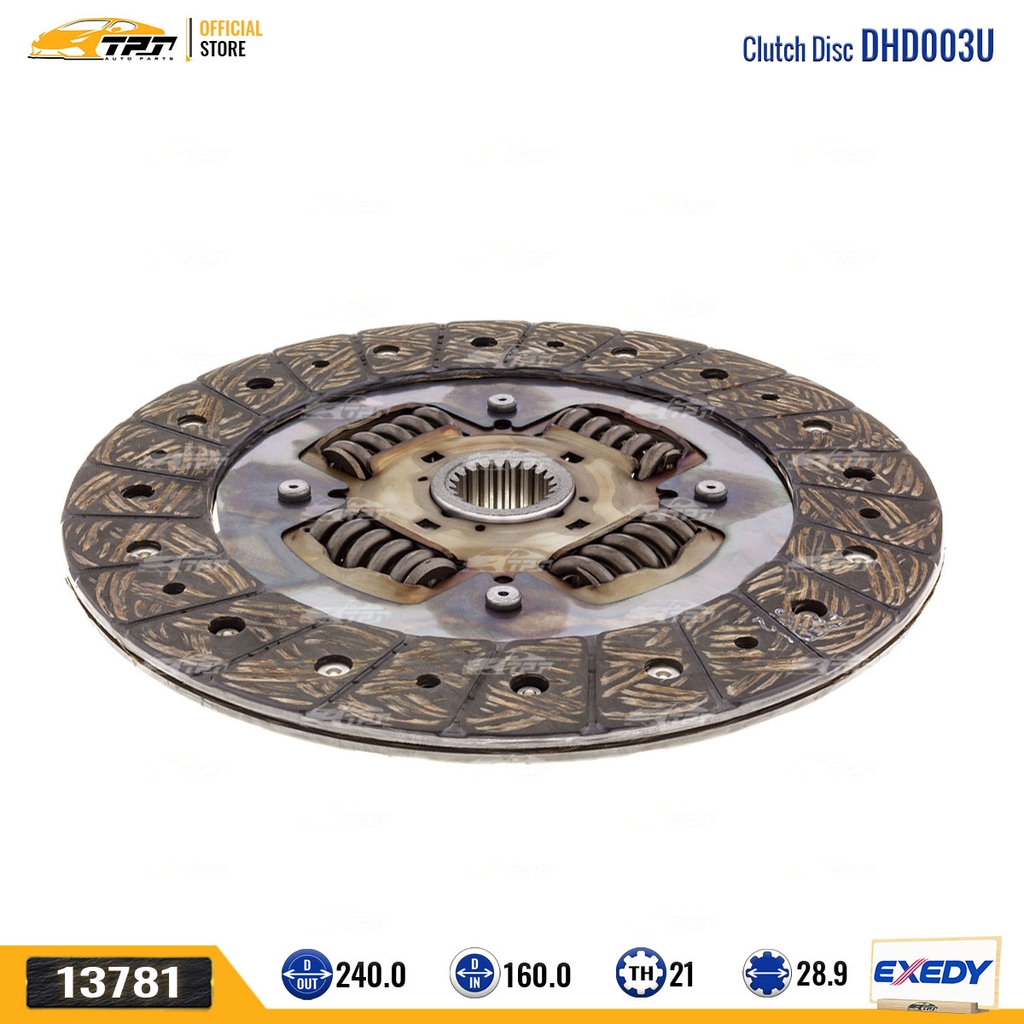 DHD003U Lá Côn [240-160-21R-28.9] Exedy