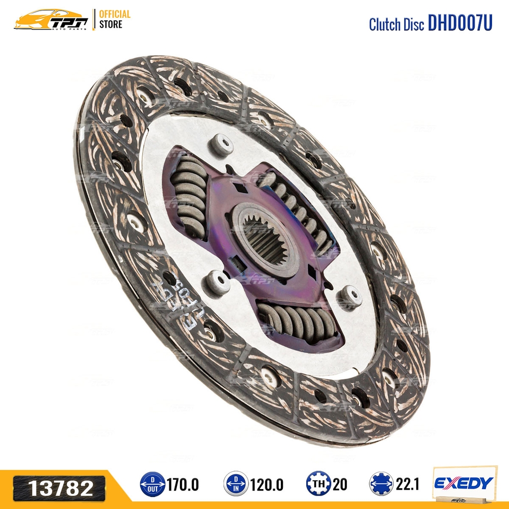DHD007U Lá Côn [170-120-20R-22.1] Exedy
