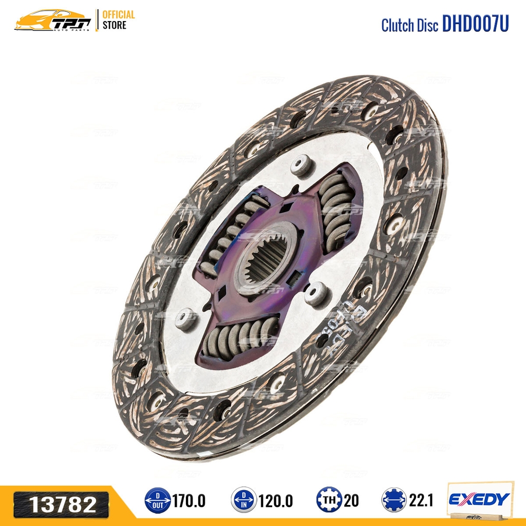 DHD007U Lá Côn [170-120-20R-22.1] Exedy