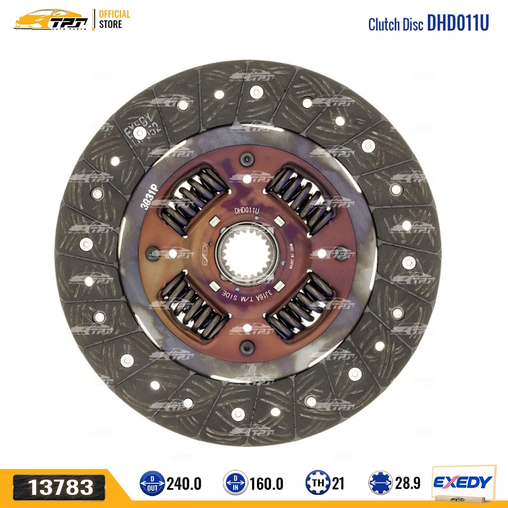 DHD011U Lá Côn [240-160-21R-28.9] Exedy