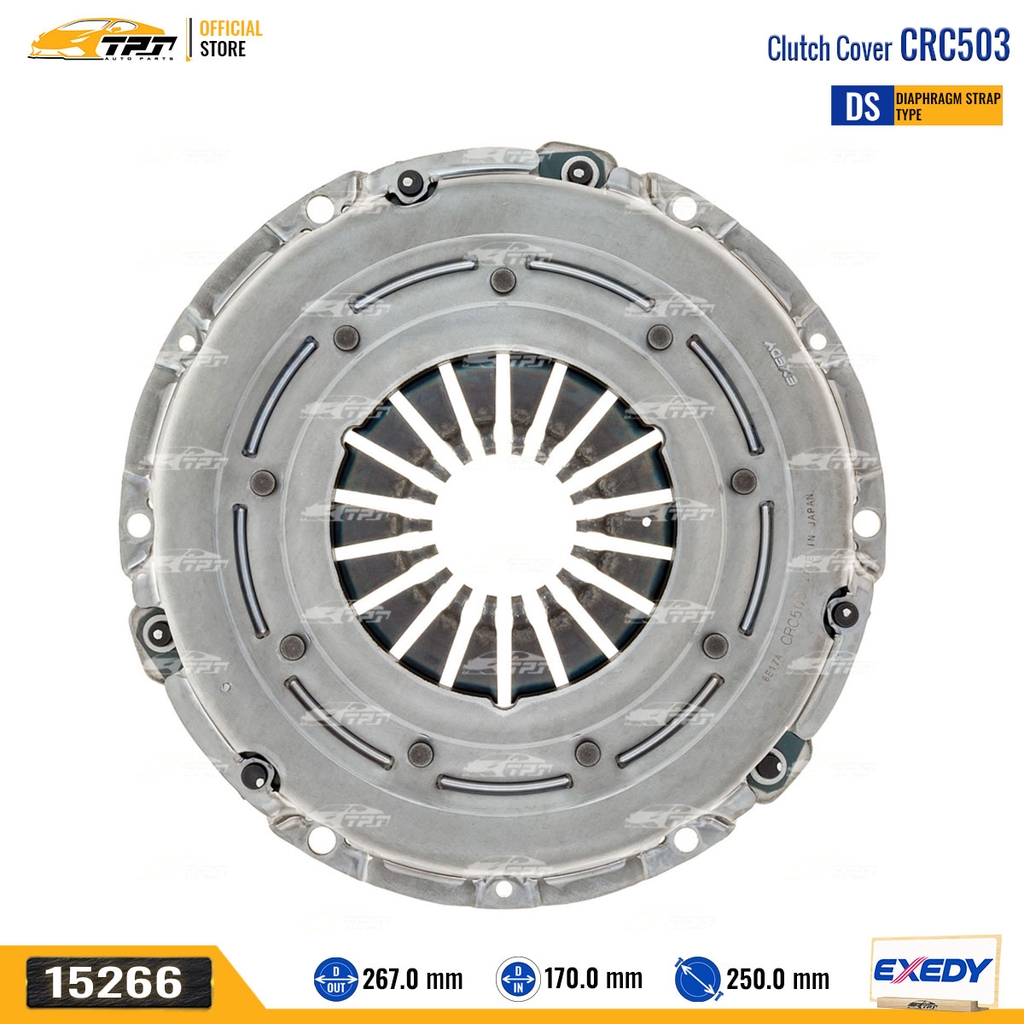 CRC503 Mâm Ép - Bàn Ép Kích Thước [267-170-250] Exedy - Japan
