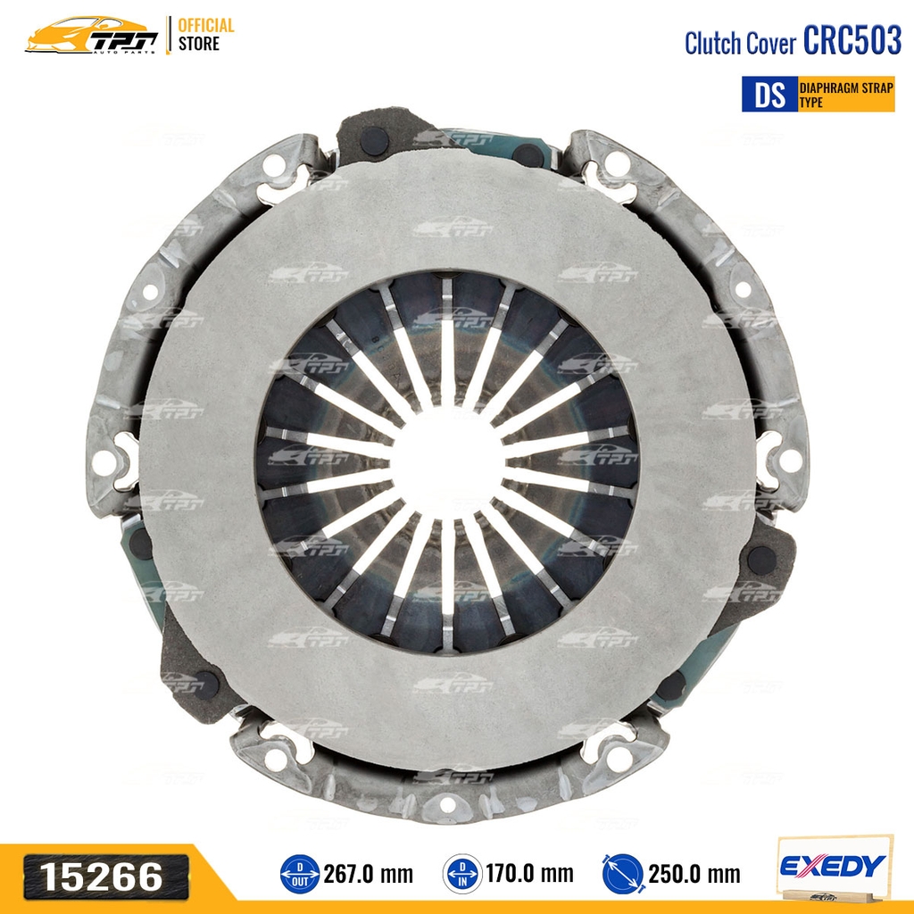 CRC503 Mâm Ép - Bàn Ép Kích Thước [267-170-250] Exedy - Japan