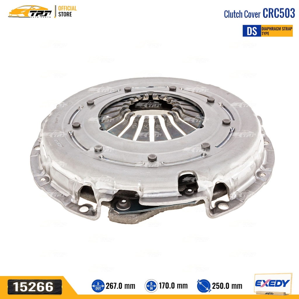 CRC503 Mâm Ép - Bàn Ép Kích Thước [267-170-250] Exedy - Japan