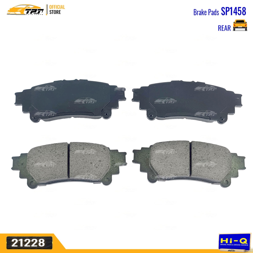 SP1458 Bố Thắng - Má Phanh SAU Toyota FORTUNER 2016-  SIENNA 10- HIGHLANDER 13-Lexus RX350 RX450 08-15 Hi-Q Sangsin - Korea