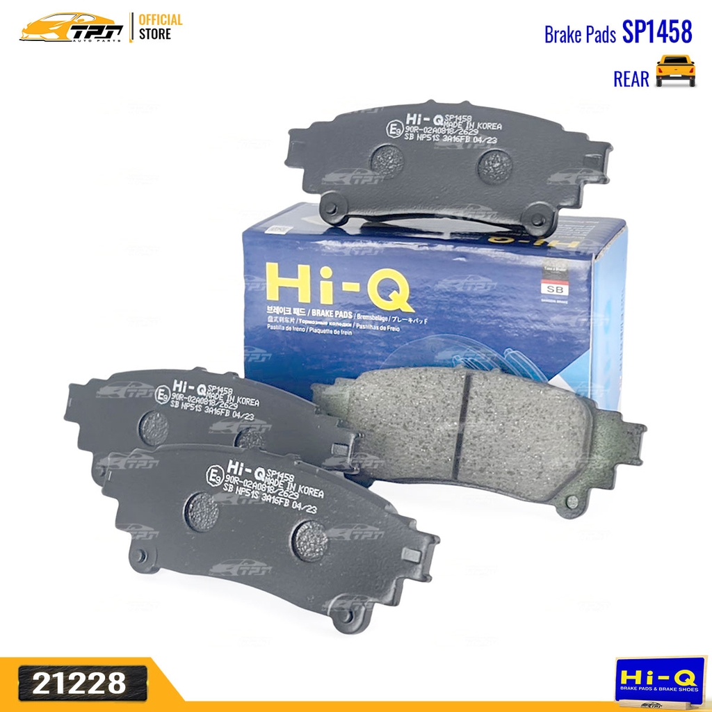 SP1458 Bố Thắng - Má Phanh SAU Toyota FORTUNER 2016-  SIENNA 10- HIGHLANDER 13-Lexus RX350 RX450 08-15 Hi-Q Sangsin - Korea