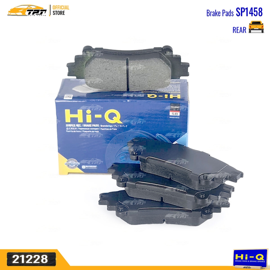 SP1458 Bố Thắng - Má Phanh SAU Toyota FORTUNER 2016-  SIENNA 10- HIGHLANDER 13-Lexus RX350 RX450 08-15 Hi-Q Sangsin - Korea