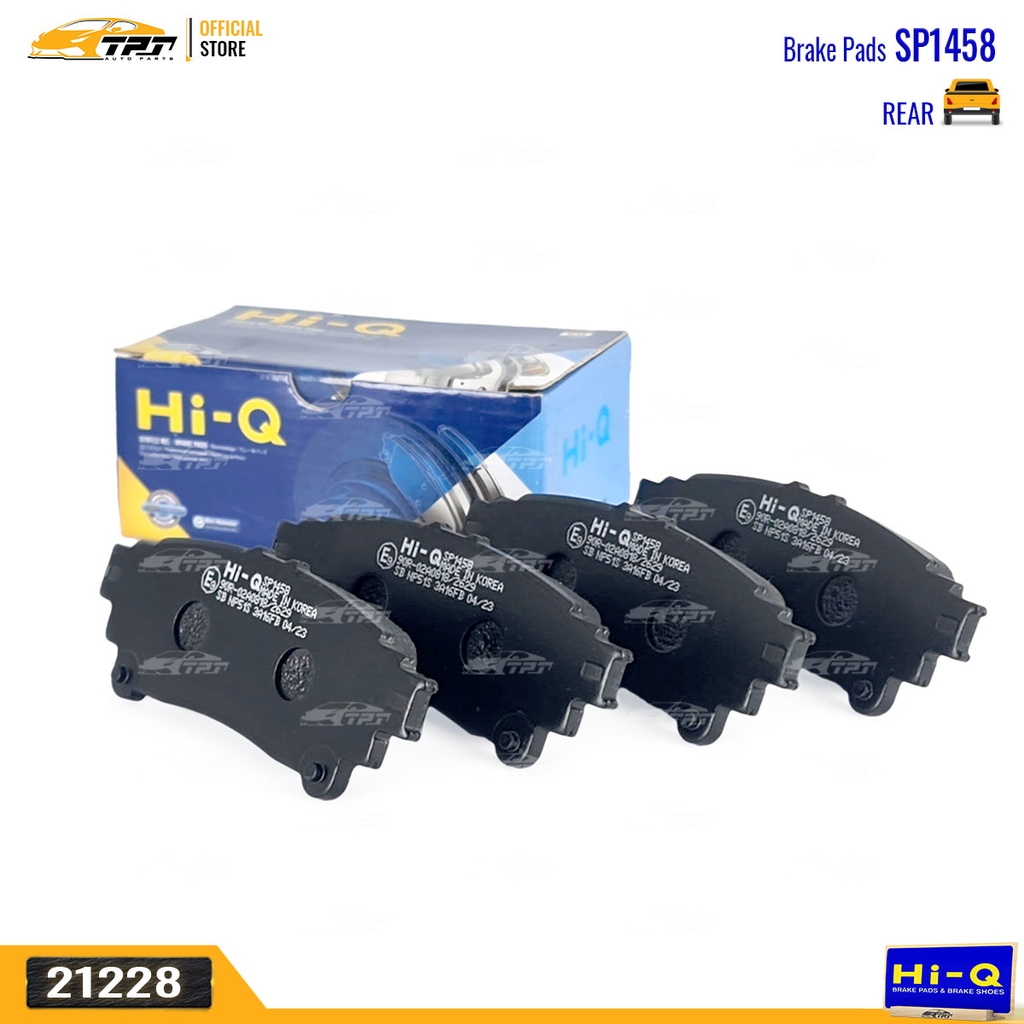 SP1458 Bố Thắng - Má Phanh SAU Toyota FORTUNER 2016-  SIENNA 10- HIGHLANDER 13-Lexus RX350 RX450 08-15 Hi-Q Sangsin - Korea