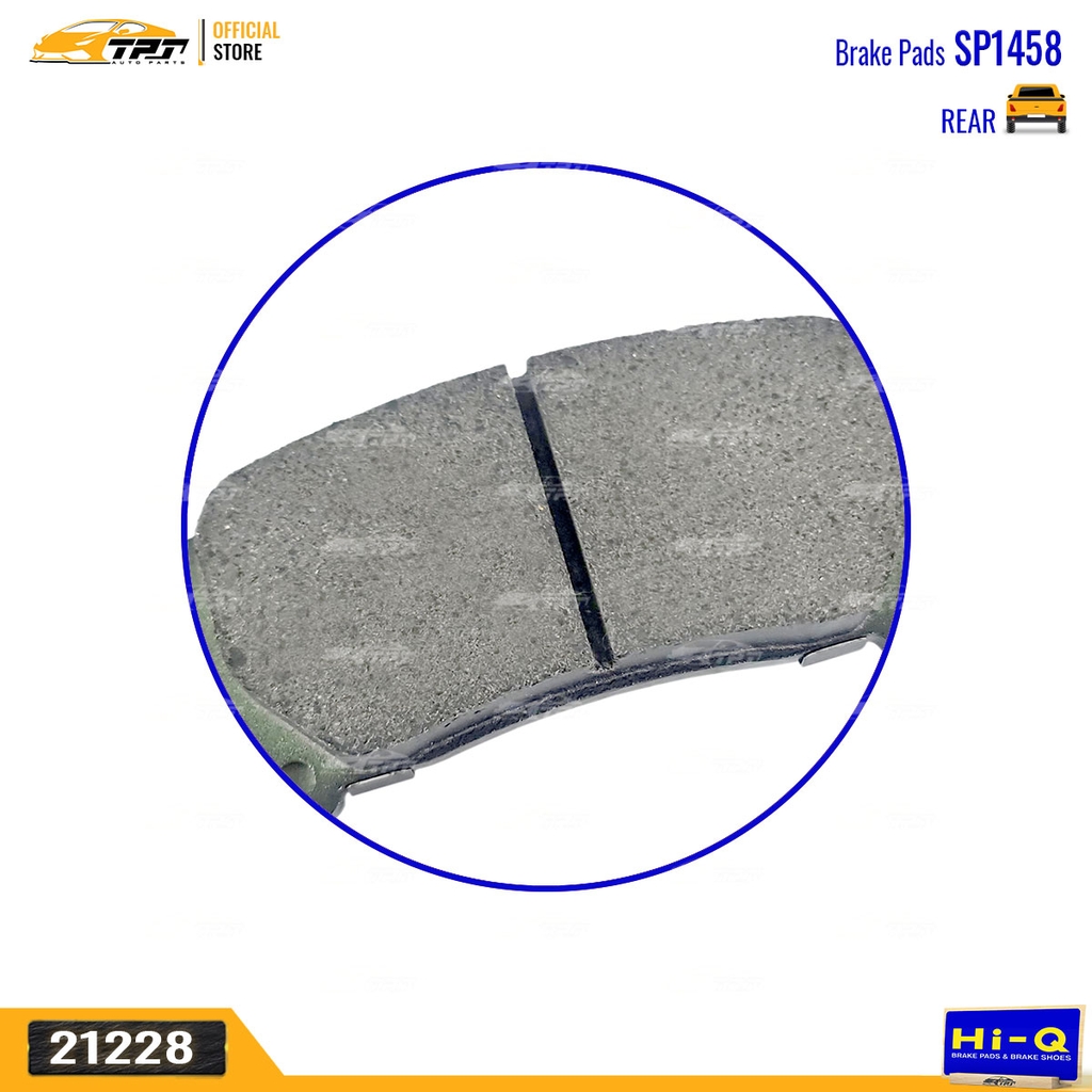 SP1458 Bố Thắng - Má Phanh SAU Toyota FORTUNER 2016-  SIENNA 10- HIGHLANDER 13-Lexus RX350 RX450 08-15 Hi-Q Sangsin - Korea