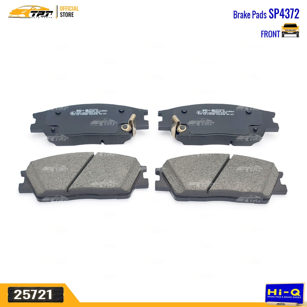 SP4372 - Bố Thắng Má Phanh TRƯỚC Hyundai STARGAZER - Kia CRETA - SONET - SOUL Hàng HiQ - Korea