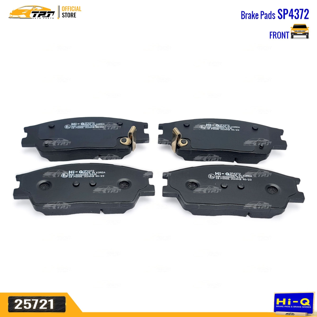 SP4372 - Bố Thắng Má Phanh TRƯỚC Hyundai STARGAZER - Kia CRETA - SONET - SOUL Hàng HiQ - Korea