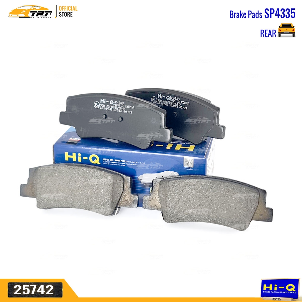 SP4335 - Bố Thắng - Má Phanh SAU Kia K5 Hyundai TUSON 22- Hi-Q Sansing Korea