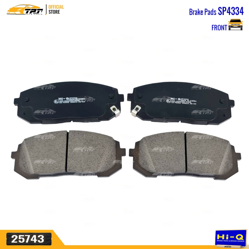 SP4334 - Bố Thắng - Má Phanh TRƯỚC Kia K5 Hyundai TUCSON 2022-  Hi-Q Sansing Korea