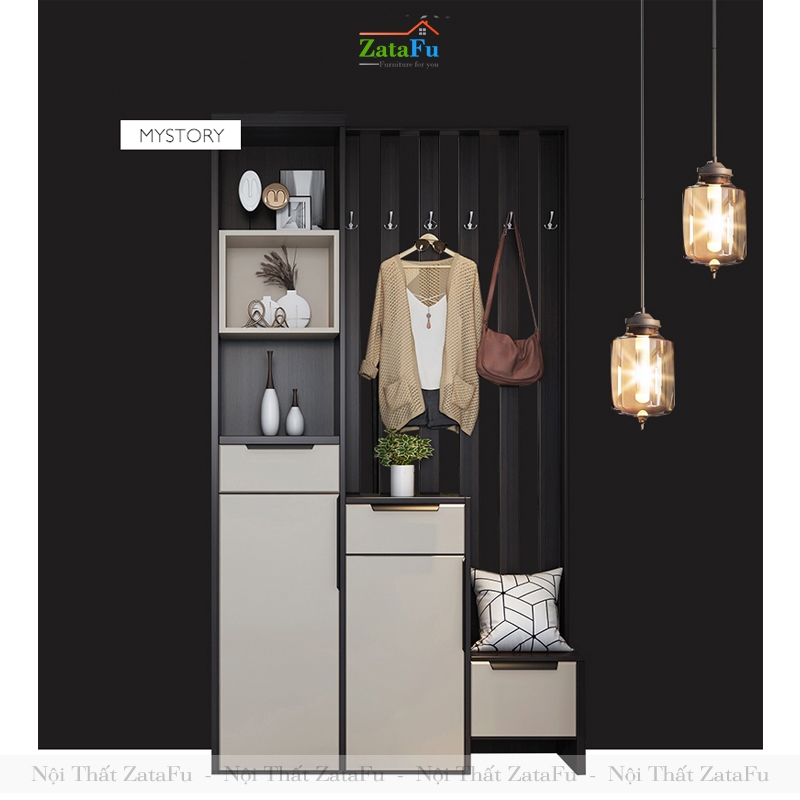 tủ giày lắp ghép