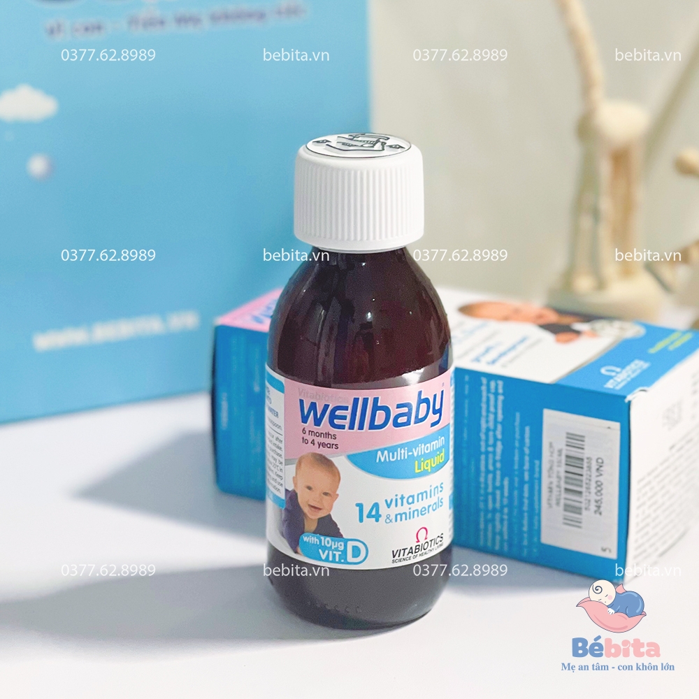 VITAMIN TỔNG HỢP WELLBABY 150ML