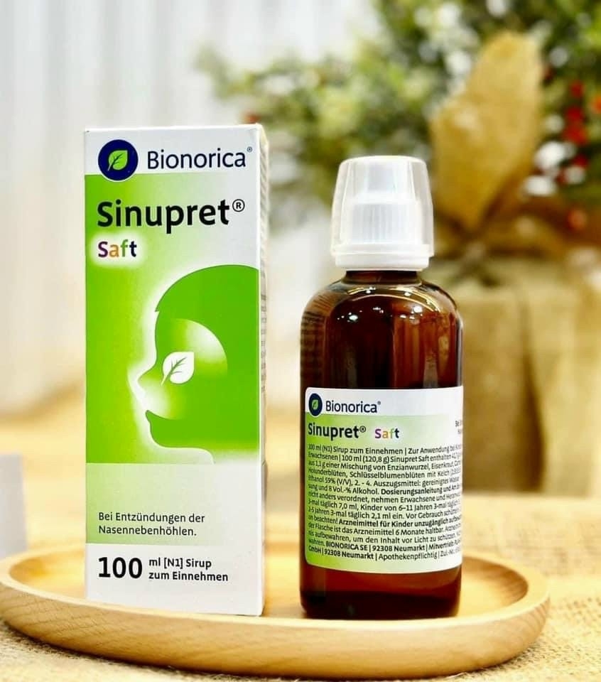 SIRO BIONORICA SINUPRET TRỊ VIÊM MŨI 100ML