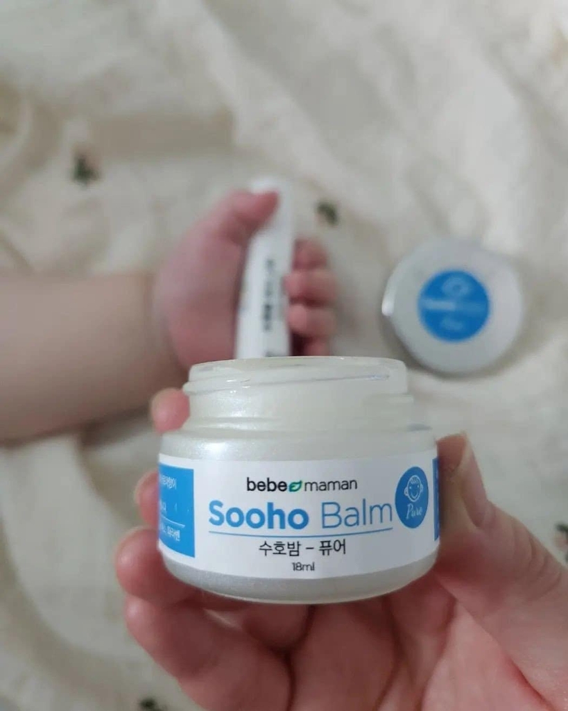 DẦU THÔNG MŨI BEBE SOOHO BALM 18ML