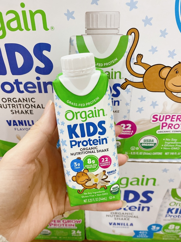 ORGAIN KID SỮA TƯƠI HỮU CƠ 244ml