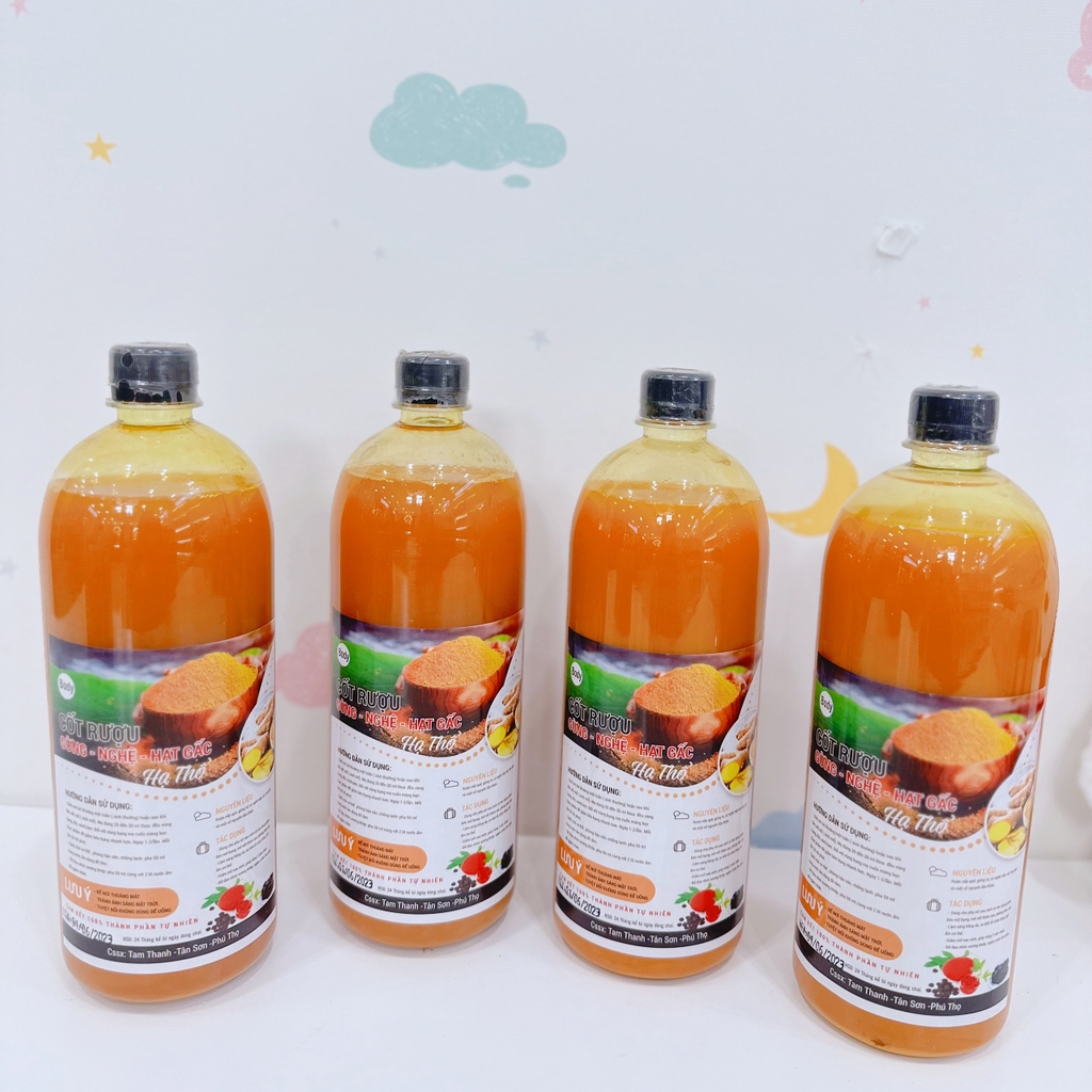 CỐT GỪNG NGHỆ GẤC HẠ THỔ 1 LÍT