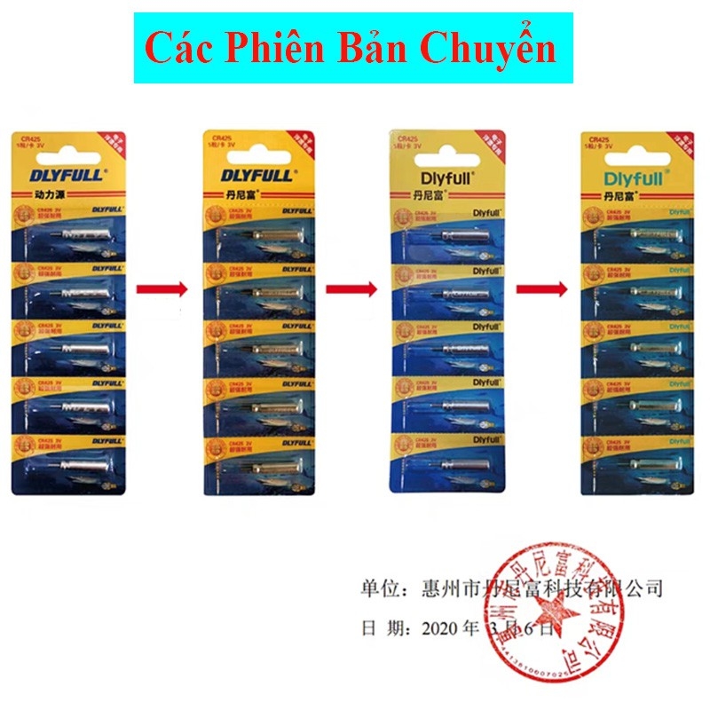 Pin Điện Tử Dlyfull CR-425 Chuyên lắp phao câu đài câu đêm