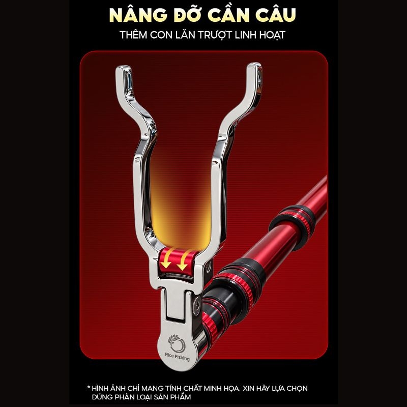 Gác cần hố đấu Ngư điếu Master KK-71 cao cấp