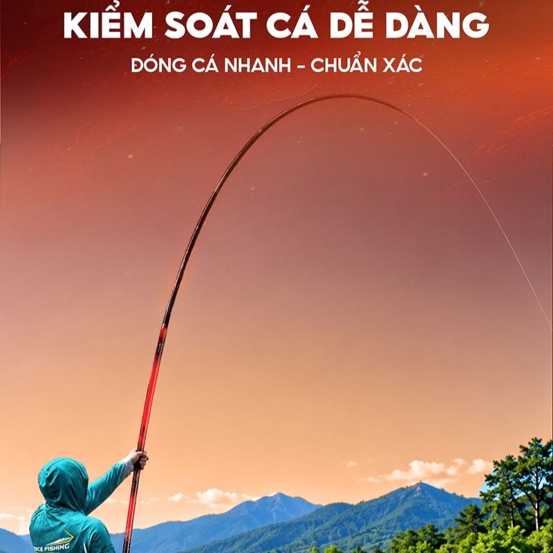 Cần Câu Săn Hàng Ngư Điếu Master CC-56 Cao Cấp