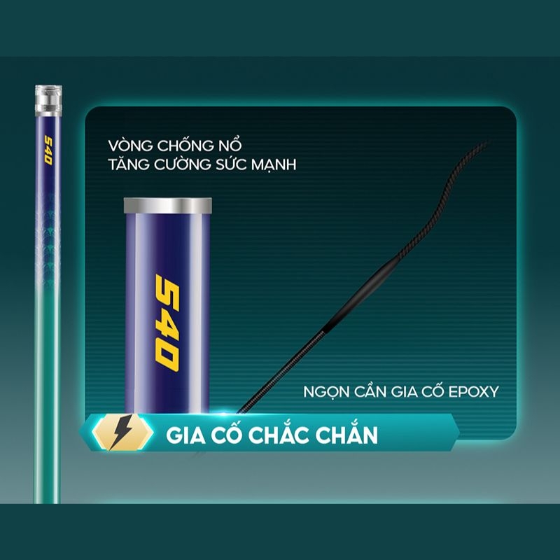Cần câu V5 Plus Small Fish CC-55 cao cấp mới