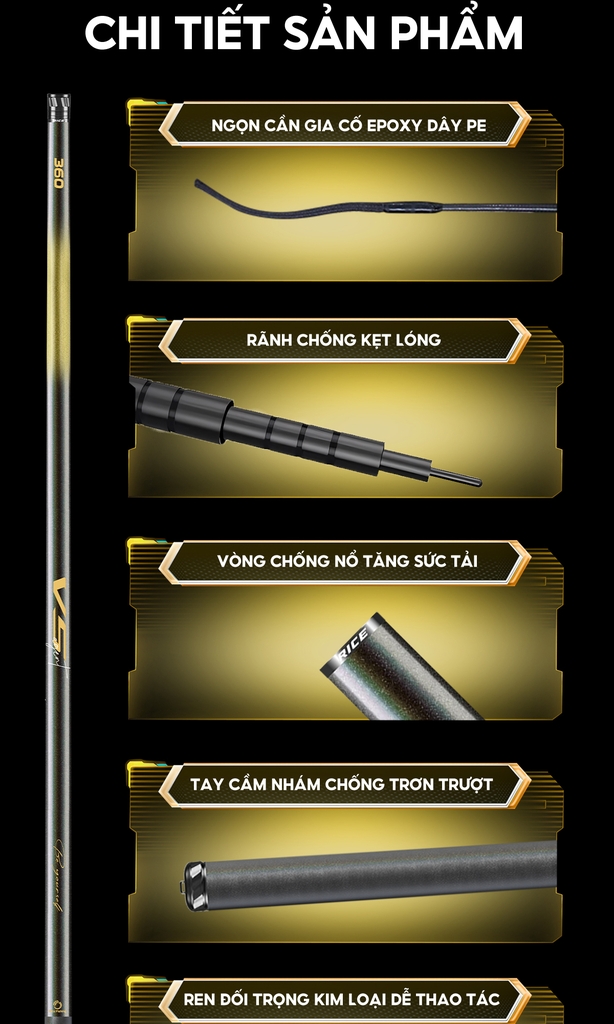 Cần câu V5 Agent Độc quyền Đại Lý