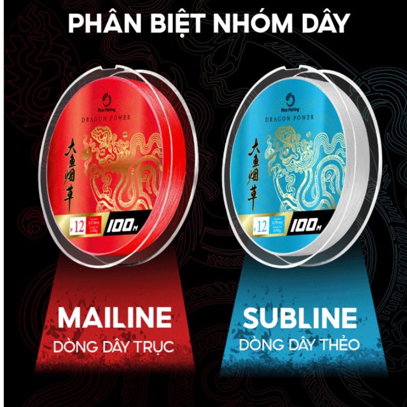 Dây câu đài săn hàng NGƯ ĐIẾU DC-29 RICE FISHING nâng cấp